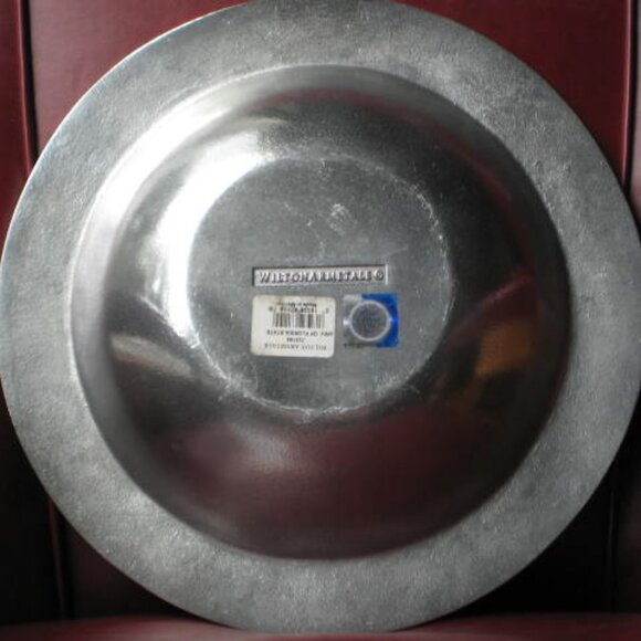 WILTON ARMETALE Florida State Seminoles FSU 12.5" Large Centerpiece Serving Bowl - Picture 6 of 6